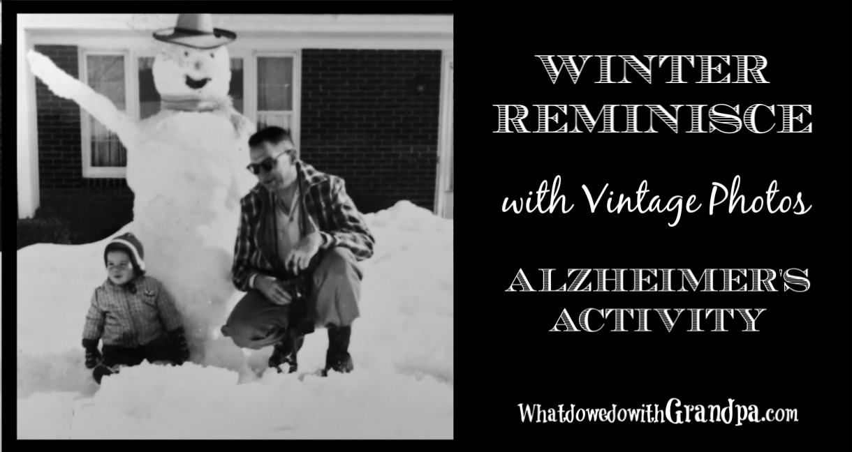 Winter Reminisce, Alzheimer’s Activity