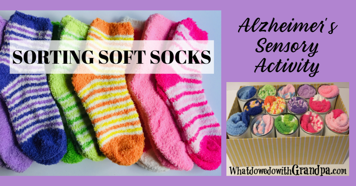 Sorting Socks: Sensory Alzheimer’s Activity